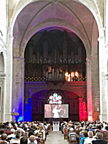 Natacha Triadou concert Cathédrale de Verdun
