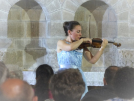 Concert les Merveilles du Violon par Natacha Triadou, violoniste virtuose, en Bretagne